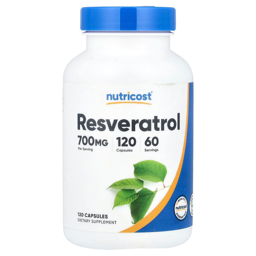 RESVERATROL, NUTRICOST, 120 CÁPSULAS