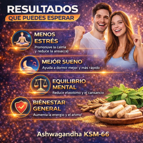 KSM 66 ASHWAGANDHA, NUTRICOST, 120 CÁPSULAS