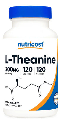 L-THANINA, NUTRICOST, 120 CÁPSULAS
