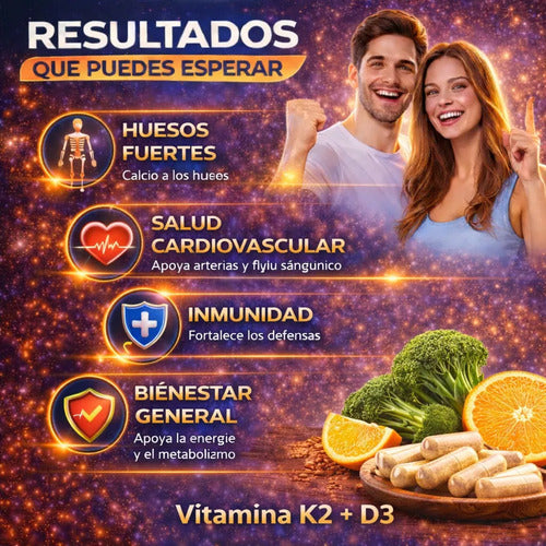 VITAMINA D3 K2, NUTRICOST, 120 CÁPSULAS